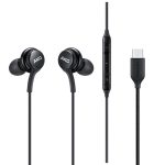 هندزفری  مدل AKG-EO-IC100 دو گوشی، با رابط USB Type-C، مناسب برای مکالمه